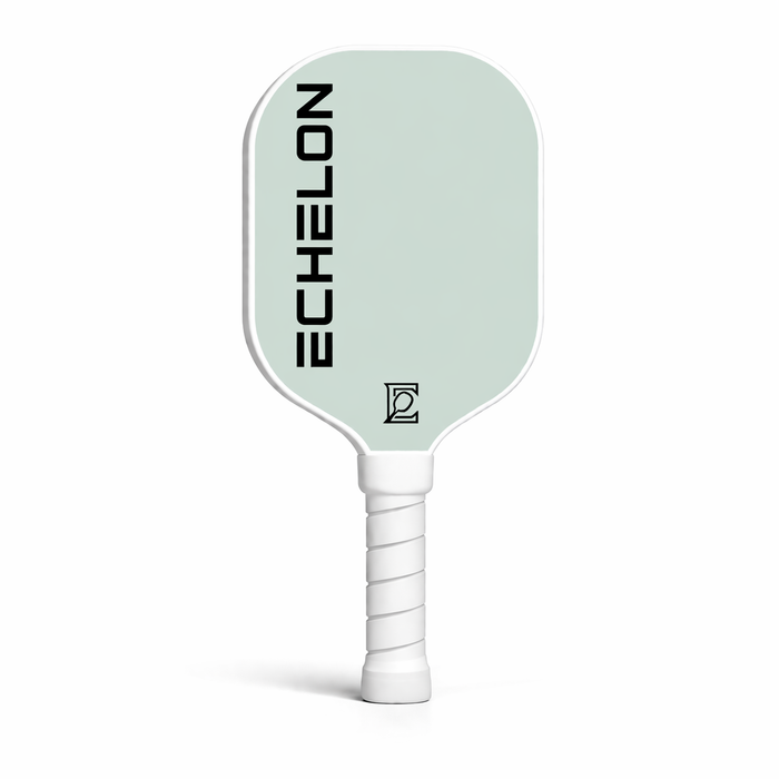 Best pickleball paddle for control and power 2026 – Echelon Apex carbon fiber paddle in court sage